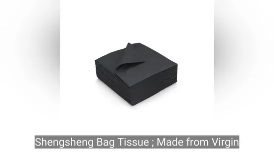 Eleganti tovaglioli da pranzo neri personalizzati per la casa e l'ufficio